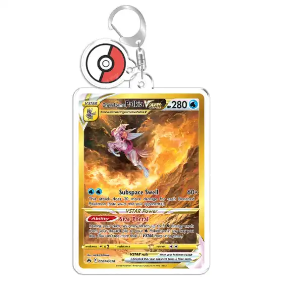 Anime Art Display For Pokemon Sword Shield Palkia Anime Game Expand Art Gifts Acrylic Móc Treo Đeo Thoại, Standee, Móc Khoá In Theo Yêu Cầu, Chất Liệu Mica Dày 4mm, Kích Thước 5.5 Cm, Có In Test Mẫu