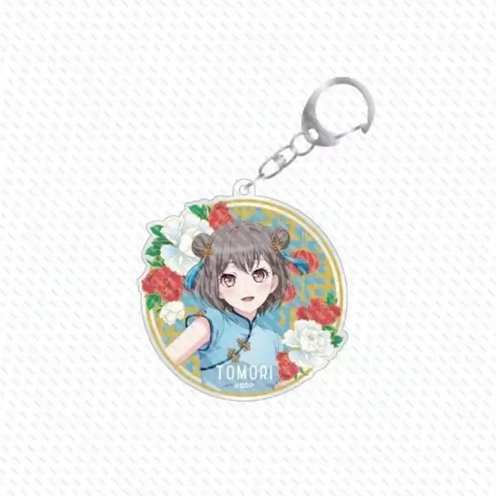 Anime Bang Dream Kimono Style Acrylic Keychain Cartoon Cute Backpack Pendant Gift Móc Treo Đeo Thoại, Standee, Móc Khoá In Theo Yêu Cầu, Chất Liệu Mica Dày 4mm, Kích Thước 5.5 Cm, Có In Test Mẫu