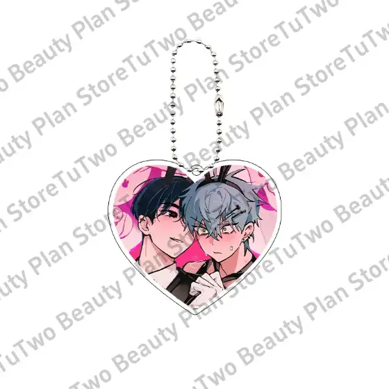 Anime Cartoon Alien Stage Till Luka Ivan Hyuna Heart Shape Acrylic Keychain Kawaii Cute New Móc Treo Đeo Thoại, Standee, Móc Khoá In Theo Yêu Cầu, Chất Liệu Mica Dày 4mm, Kích Thước 5.5 Cm, Có In Test Mẫu