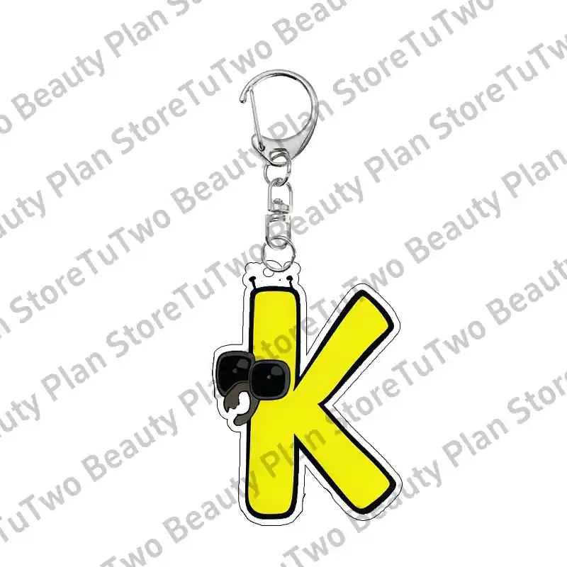 Anime Cartoon Alphabet Lore 26 English Letter Acrylic Keychain Keyring Kawaii Cute Figure Key Móc Treo Đeo Thoại, Standee, Móc Khoá In Theo Yêu Cầu, Chất Liệu Mica Dày 4mm, Kích Thước 5.5 Cm, Có In Test Mẫu