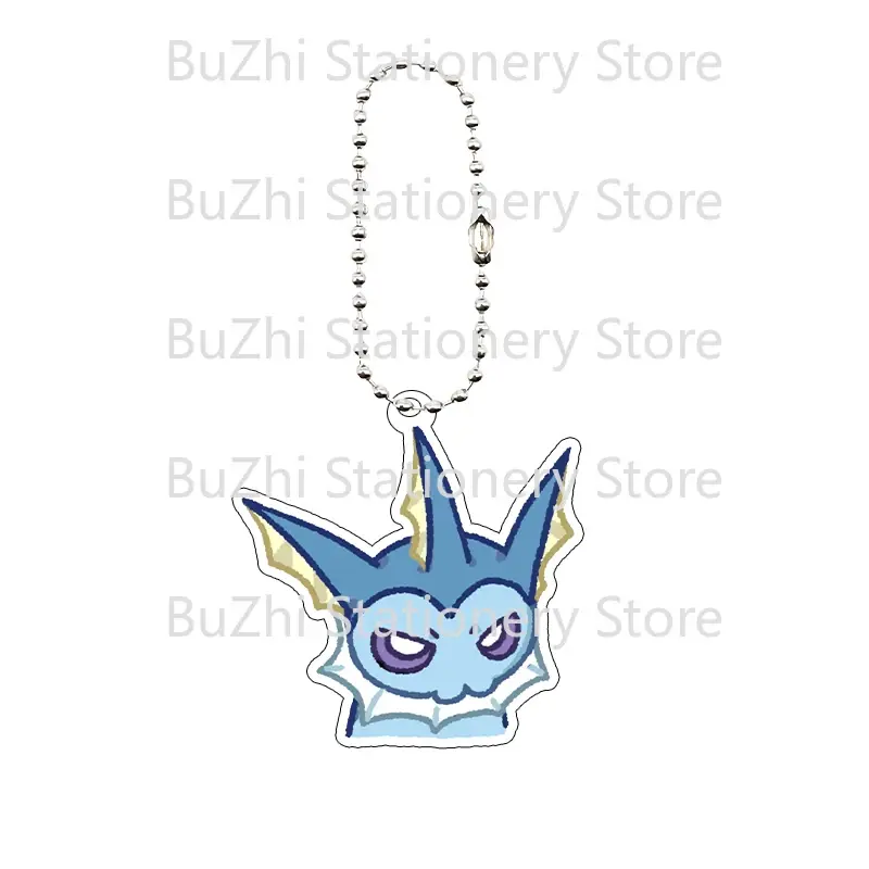 Anime Cartoon Eevee Acrylic Keychain Kawaii Cute Figure Vaporeon Jolteon Espeon Sylveon Móc Treo Đeo Thoại, Standee, Móc Khoá In Theo Yêu Cầu, Chất Liệu Mica Dày 4mm, Kích Thước 5.5 Cm, Có In Test Mẫu