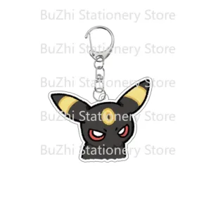 Anime Cartoon Eevee Acrylic Keychain Kawaii Cute Figure Vaporeon Jolteon Espeon Sylveon Móc Treo Đeo Thoại, Standee, Móc Khoá In Theo Yêu Cầu, Chất Liệu Mica Dày 4mm, Kích Thước 5.5 Cm, Có In Test Mẫu