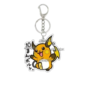 Anime Cartoon Nidoran Raichu Sandshrew Nidoqueen Acrylic Keychain Pocket Monsters Móc Treo Đeo Thoại, Standee, Móc Khoá In Theo Yêu Cầu, Chất Liệu Mica Dày 4mm, Kích Thước 5.5 Cm, Có In Test Mẫu