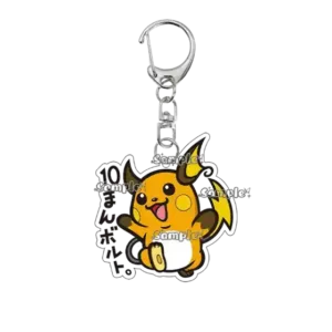 Anime Cartoon Nidoran Raichu Sandshrew Nidoqueen Acrylic Keychain Pocket Monsters Móc Treo Đeo Thoại, Standee, Móc Khoá In Theo Yêu Cầu, Chất Liệu Mica Dày 4mm, Kích Thước 5.5 Cm, Có In Test Mẫu