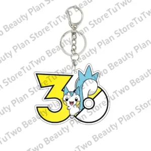 Anime Cartoon Pocket Monster Keychain Pendant Decor New Creative Acrylic Transparent Móc Treo Đeo Thoại, Standee, Móc Khoá In Theo Yêu Cầu, Chất Liệu Mica Dày 4mm, Kích Thước 5.5 Cm, Có In Test Mẫu