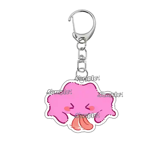 Anime Cartoon Pocket Monsters Acrylic Keychain Creative Q Version Koffing Clefairy Snorlax Móc Treo Đeo Thoại, Standee, Móc Khoá In Theo Yêu Cầu, Chất Liệu Mica Dày 4mm, Kích Thước 5.5 Cm, Có In Test Mẫu
