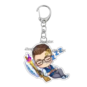 Anime Cartoon Q Version Acrylic Keychain Accessories Women Fashion Cute Ornament Jewelry Men Móc Treo Đeo Thoại, Standee, Móc Khoá In Theo Yêu Cầu, Chất Liệu Mica Dày 4mm, Kích Thước 5.5 Cm, Có In Test Mẫu
