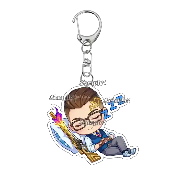 Anime Cartoon Q Version Acrylic Keychain Accessories Women Fashion Cute Ornament Jewelry Men Móc Treo Đeo Thoại, Standee, Móc Khoá In Theo Yêu Cầu, Chất Liệu Mica Dày 4mm, Kích Thước 5.5 Cm, Có In Test Mẫu