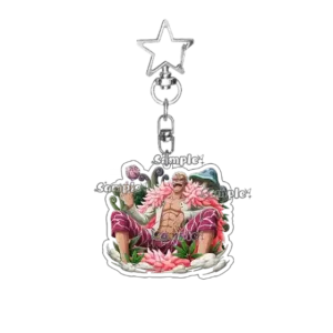 Anime Cartoon Rosinante Doflamingo Acrylic Keychain Pendant Bag Decor Cartoon Backpack Móc Treo Đeo Thoại, Standee, Móc Khoá In Theo Yêu Cầu, Chất Liệu Mica Dày 4mm, Kích Thước 5.5 Cm, Có In Test Mẫu Anime Cartoon Rosinante Doflamingo Acrylic Keychain Pendant Bag Decor Cartoon Backpack Móc Treo Đeo Thoại, Standee, Móc Khoá In Theo Yêu Cầu, Chất Liệu Mica Dày 4mm, Kích Thước 5.5 Cm, Có In Test Mẫu