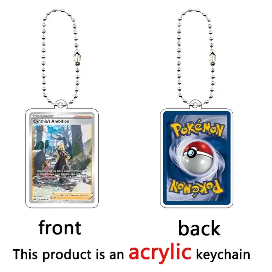 Anime Cartoon Small Card Shape Acrylic Keychain Iono Proferssor Marnie Whitney Evelyn Dana Móc Treo Đeo Thoại, Standee, Móc Khoá In Theo Yêu Cầu, Chất Liệu Mica Dày 4mm, Kích Thước 5.5 Cm, Có In Test Mẫu