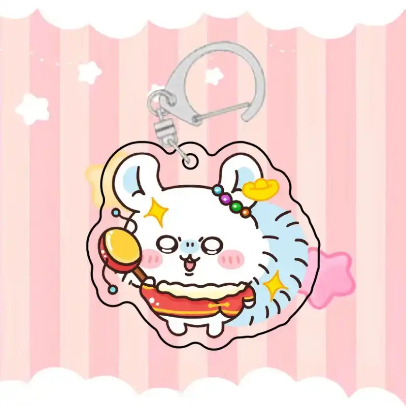 anime-chiikawa-cute-cartoon-key-ring-fas-var4-1789551748934-183 Anime Chiikawa Cute Cartoon Key Ring Fashion Children Gift Accessories Bag Charms Acrylic Móc Treo Đeo Thoại, Standee, Móc Khoá In Theo Yêu Cầu, Chất Liệu Mica Dày 4mm, Kích Thước 5.5 Cm, Có In Test Mẫu