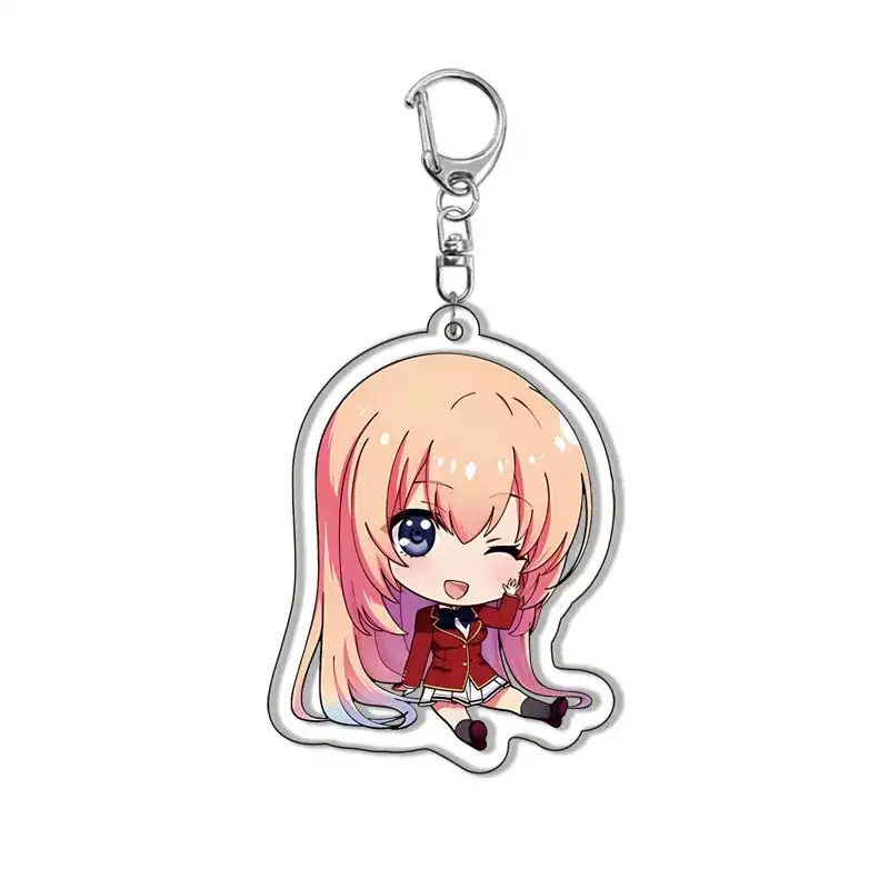 Anime Classroom Of The Elite Characters Horikita Suzune Horikita Suzune Acrylic Keychain Móc Treo Đeo Thoại, Standee, Móc Khoá In Theo Yêu Cầu, Chất Liệu Mica Dày 4mm, Kích Thước 5.5 Cm, Có In Test Mẫu