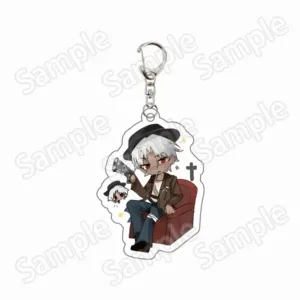 Anime Comic Phantom Busters Mogari Kaoru Eugene Koutarou Acrylic Keychain Character Móc Treo Đeo Thoại, Standee, Móc Khoá In Theo Yêu Cầu, Chất Liệu Mica Dày 4mm, Kích Thước 5.5 Cm, Có In Test Mẫu