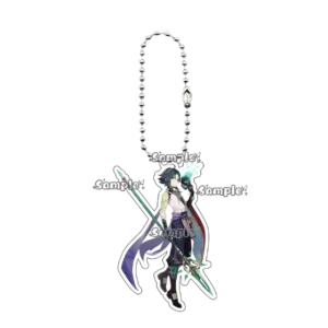 Anime Creative Paimon Xingqiu Yanfei Q Version Hot Character Acrylic Keychain Pendant Móc Treo Đeo Thoại, Standee, Móc Khoá In Theo Yêu Cầu, Chất Liệu Mica Dày 4mm, Kích Thước 5.5 Cm, Có In Test Mẫu