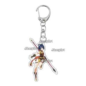 Anime Creative Paimon Xingqiu Yanfei Q Version Hot Character Acrylic Keychain Pendant Móc Treo Đeo Thoại, Standee, Móc Khoá In Theo Yêu Cầu, Chất Liệu Mica Dày 4mm, Kích Thước 5.5 Cm, Có In Test Mẫu