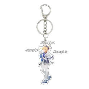 Anime Creative Paimon Xingqiu Yanfei Q Version Hot Character Acrylic Keychain Pendant Móc Treo Đeo Thoại, Standee, Móc Khoá In Theo Yêu Cầu, Chất Liệu Mica Dày 4mm, Kích Thước 5.5 Cm, Có In Test Mẫu