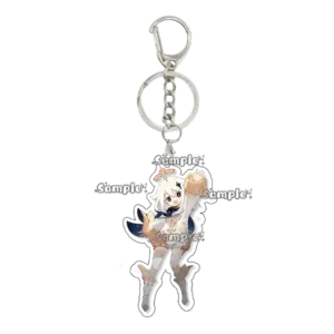 Anime Creative Paimon Xingqiu Yanfei Q Version Hot Character Acrylic Keychain Pendant Móc Treo Đeo Thoại, Standee, Móc Khoá In Theo Yêu Cầu, Chất Liệu Mica Dày 4mm, Kích Thước 5.5 Cm, Có In Test Mẫu