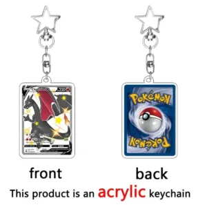 Anime Creative Pkm Dragonite Charizard Mew Espeon Glaceon Cartoon Acrylic Keychain Pendant Móc Treo Đeo Thoại, Standee, Móc Khoá In Theo Yêu Cầu, Chất Liệu Mica Dày 4mm, Kích Thước 5.5 Cm, Có In Test Mẫu