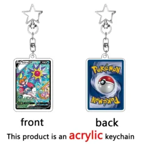 Anime Creative Pkm Dragonite Charizard Mew Espeon Glaceon Cartoon Acrylic Keychain Pendant Móc Treo Đeo Thoại, Standee, Móc Khoá In Theo Yêu Cầu, Chất Liệu Mica Dày 4mm, Kích Thước 5.5 Cm, Có In Test Mẫu
