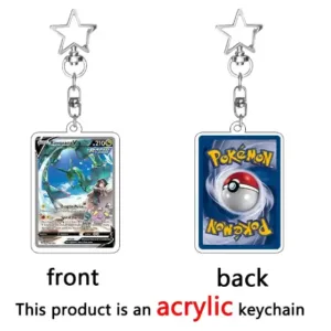 Anime Creative Pkm Dragonite Charizard Mew Espeon Glaceon Cartoon Acrylic Keychain Pendant Móc Treo Đeo Thoại, Standee, Móc Khoá In Theo Yêu Cầu, Chất Liệu Mica Dày 4mm, Kích Thước 5.5 Cm, Có In Test Mẫu