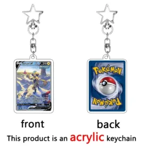 Anime Creative Pkm Dragonite Charizard Mew Espeon Glaceon Cartoon Acrylic Keychain Pendant Móc Treo Đeo Thoại, Standee, Móc Khoá In Theo Yêu Cầu, Chất Liệu Mica Dày 4mm, Kích Thước 5.5 Cm, Có In Test Mẫu