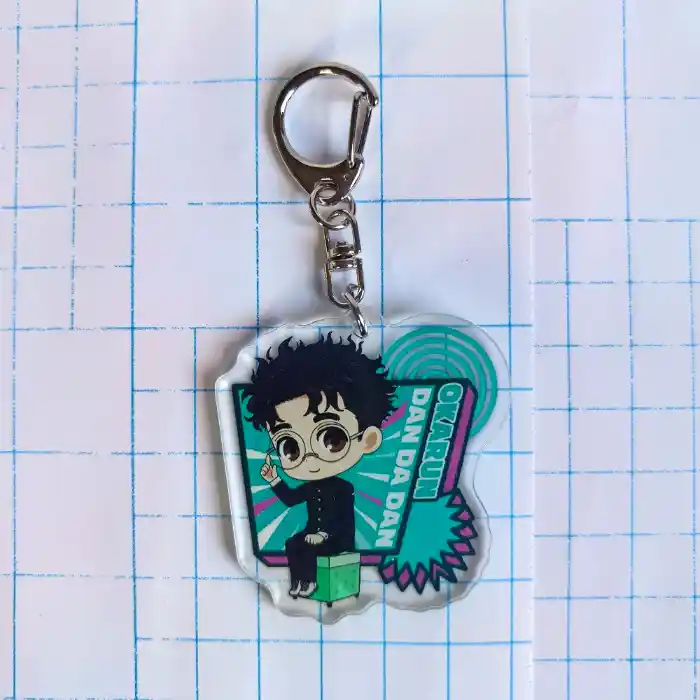 anime-dan-da-dan-keychain-cartoon-ken-ta-var6-1789450107816-488 Anime Dan Da Dan Keychain Cartoon Ken Takakura Star Kawaii Character Pendant Acrylic Jewelry Móc Treo Đeo Thoại, Standee, Móc Khoá In Theo Yêu Cầu, Chất Liệu Mica Dày 4mm, Kích Thước 5.5 Cm, Có In Test Mẫu