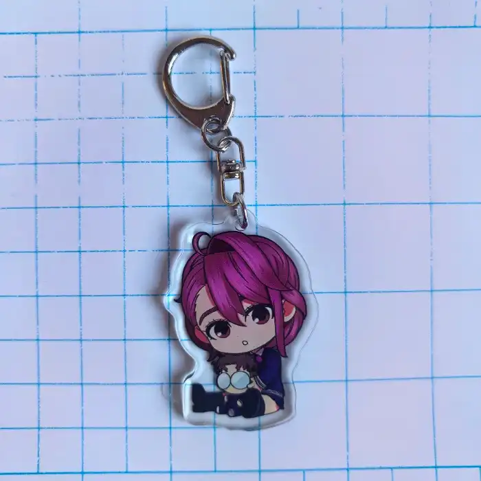 anime-dandadan-momo-acrylic-keychain-fas-var4-1789450076808-453 Anime Dandadan Momo Acrylic Keychain Fashion Car Bag Charms Key Ring Children Gift Cartoon Móc Treo Đeo Thoại, Standee, Móc Khoá In Theo Yêu Cầu, Chất Liệu Mica Dày 4mm, Kích Thước 5.5 Cm, Có In Test Mẫu