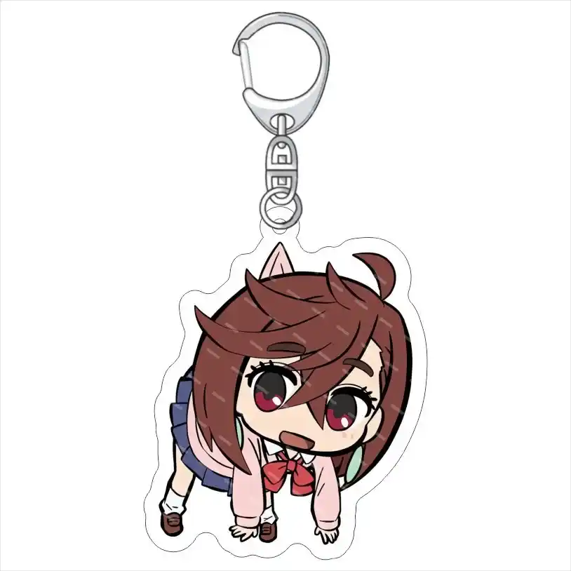 Anime Dandadan Turbo Granny Cartoon Key Ring Acrylic Keychain Jewelry Girl Pendant Fashion Móc Treo Đeo Thoại, Standee, Móc Khoá In Theo Yêu Cầu, Chất Liệu Mica Dày 4mm, Kích Thước 5.5 Cm, Có In Test Mẫu