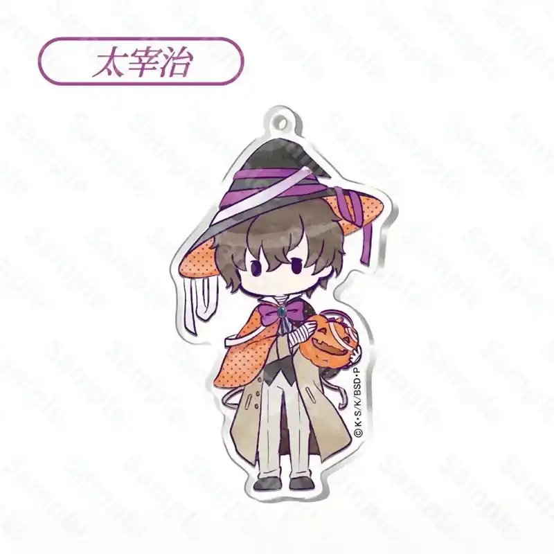 anime-dogs-peripherals-halloween-dazai-o-var6-1789521469114-54 Anime Dogs Peripherals Halloween Dazai Osamu Acrylic Keychain Sigma Figure Acrylic Key Ring Móc Treo Đeo Thoại, Standee, Móc Khoá In Theo Yêu Cầu, Chất Liệu Mica Dày 4mm, Kích Thước 5.5 Cm, Có In Test Mẫu