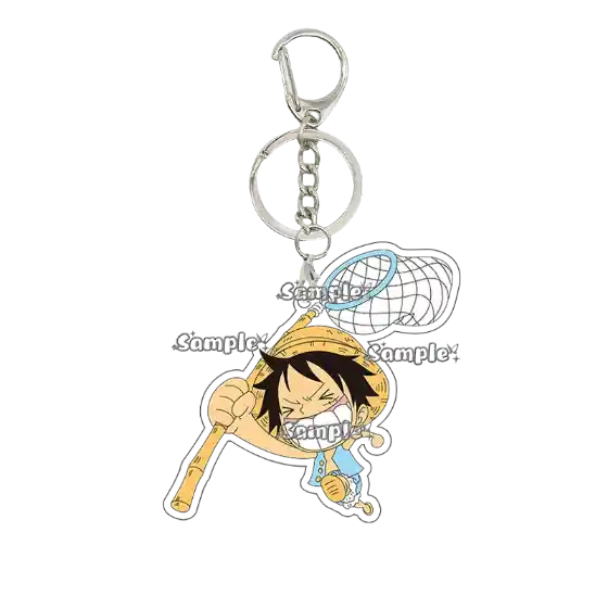 Anime Double-sided Roronoa Zoro Nami Usopp Cartoon Acrylic Keychain Cute Creative Q Móc Treo Đeo Thoại, Standee, Móc Khoá In Theo Yêu Cầu, Chất Liệu Mica Dày 4mm, Kích Thước 5.5 Cm, Có In Test Mẫu