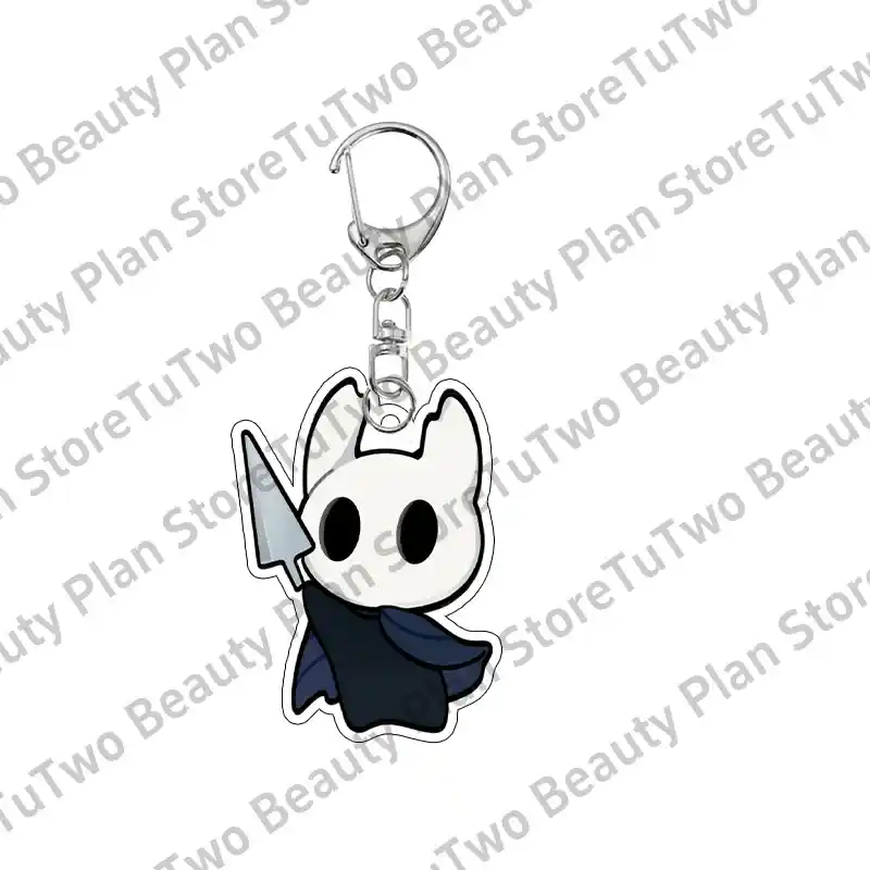 Anime Fashion Hollow Knight Figure Cartoon Acrylic Keychain Women Men Chain Keyring Key Charm Móc Treo Đeo Thoại, Standee, Móc Khoá In Theo Yêu Cầu, Chất Liệu Mica Dày 4mm, Kích Thước 5.5 Cm, Có In Test Mẫu