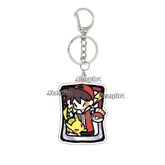 Anime Fashion New Charmander Torchic Sylveon Cartoon Acrylic Keychain Pendant Decoration Móc Treo Đeo Thoại, Standee, Móc Khoá In Theo Yêu Cầu, Chất Liệu Mica Dày 4mm, Kích Thước 5.5 Cm, Có In Test Mẫu