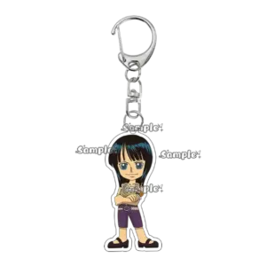 Anime Fashion Q Version Acrylic Pendant Ornament Keychain Roronoa Zoro Luffy Nami Cartoon Key Móc Treo Đeo Thoại, Standee, Móc Khoá In Theo Yêu Cầu, Chất Liệu Mica Dày 4mm, Kích Thước 5.5 Cm, Có In Test Mẫu
