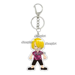 Anime Fashion Q Version Acrylic Pendant Ornament Keychain Roronoa Zoro Luffy Nami Cartoon Key Móc Treo Đeo Thoại, Standee, Móc Khoá In Theo Yêu Cầu, Chất Liệu Mica Dày 4mm, Kích Thước 5.5 Cm, Có In Test Mẫu
