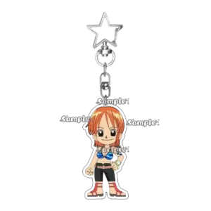 Anime Fashion Q Version Acrylic Pendant Ornament Keychain Roronoa Zoro Luffy Nami Cartoon Key Móc Treo Đeo Thoại, Standee, Móc Khoá In Theo Yêu Cầu, Chất Liệu Mica Dày 4mm, Kích Thước 5.5 Cm, Có In Test Mẫu