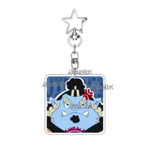 Anime Fashion Roronoa Zoro Nami Cartoon Acrylic Keychain Kawaii Backpack Charm Keyring Móc Treo Đeo Thoại, Standee, Móc Khoá In Theo Yêu Cầu, Chất Liệu Mica Dày 4mm, Kích Thước 5.5 Cm, Có In Test Mẫu
