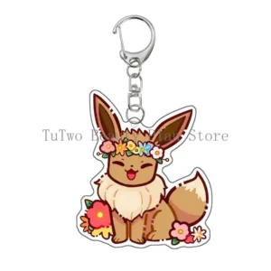 Anime Flower Eevee Espeon Umbreon Vaporeon Sylveon Jolteon Kawaii Cartoon Acrylic Keychain Móc Treo Đeo Thoại, Standee, Móc Khoá In Theo Yêu Cầu, Chất Liệu Mica Dày 4mm, Kích Thước 5.5 Cm, Có In Test Mẫu Anime Flower Eevee Espeon Umbreon Vaporeon Sylveon Jolteon Kawaii Cartoon Acrylic Keychain Móc Treo Đeo Thoại, Standee, Móc Khoá In Theo Yêu Cầu, Chất Liệu Mica Dày 4mm, Kích Thước 5.5 Cm, Có In Test Mẫu