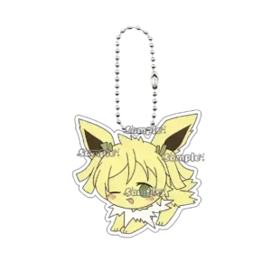 Anime Funny Keychain Pendant Acrylic Eevee Umbreon Flareon Vaporeo Car Key Chain Key Ring Móc Treo Đeo Thoại, Standee, Móc Khoá In Theo Yêu Cầu, Chất Liệu Mica Dày 4mm, Kích Thước 5.5 Cm, Có In Test Mẫu