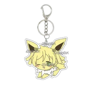 Anime Funny Keychain Pendant Acrylic Eevee Umbreon Flareon Vaporeo Car Key Chain Key Ring Móc Treo Đeo Thoại, Standee, Móc Khoá In Theo Yêu Cầu, Chất Liệu Mica Dày 4mm, Kích Thước 5.5 Cm, Có In Test Mẫu
