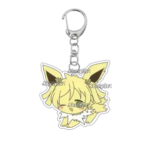 Anime Funny Keychain Pendant Acrylic Eevee Umbreon Flareon Vaporeo Car Key Chain Key Ring Móc Treo Đeo Thoại, Standee, Móc Khoá In Theo Yêu Cầu, Chất Liệu Mica Dày 4mm, Kích Thước 5.5 Cm, Có In Test Mẫu