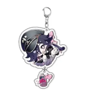 Anime Game Danganronpa: Trigger Happy Havoc Acrylic Keychain Saihara Shuichi Keyring Pendant Móc Treo Đeo Thoại, Standee, Móc Khoá In Theo Yêu Cầu, Chất Liệu Mica Dày 4mm, Kích Thước 5.5 Cm, Có In Test Mẫu