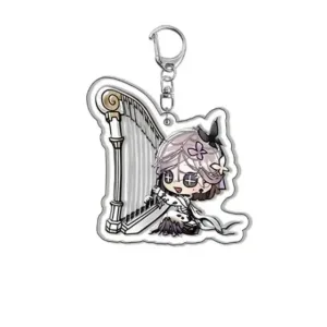 Anime Game Identity V Halloween Concert Acrylic Keychain Idv Psychologist Patient Couple Móc Treo Đeo Thoại, Standee, Móc Khoá In Theo Yêu Cầu, Chất Liệu Mica Dày 4mm, Kích Thước 5.5 Cm, Có In Test Mẫu
