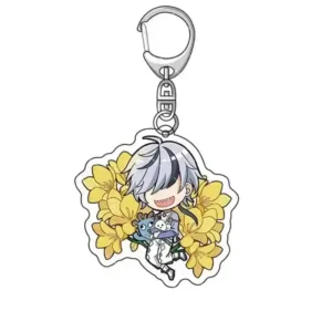 Anime Game Nu Carnival Keychain Olivine Quincy Flower Cosplay Acrylic Keychains Bag Accessory Móc Treo Đeo Thoại, Standee, Móc Khoá In Theo Yêu Cầu, Chất Liệu Mica Dày 4mm, Kích Thước 5.5 Cm, Có In Test Mẫu