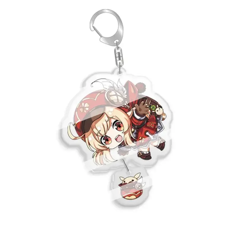 Anime Game Yaunshen Impact Acrylic Keychain Klee Paimon Jean Gunnhildr Barbara Gunnhildr Móc Treo Đeo Thoại, Standee, Móc Khoá In Theo Yêu Cầu, Chất Liệu Mica Dày 4mm, Kích Thước 5.5 Cm, Có In Test Mẫu