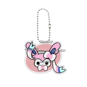 Anime Glaceon Flareon Jolteon Cartoon Acrylic Keychain Figure Keyring Ornament Collectible Móc Treo Đeo Thoại, Standee, Móc Khoá In Theo Yêu Cầu, Chất Liệu Mica Dày 4mm, Kích Thước 5.5 Cm, Có In Test Mẫu