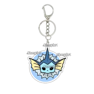Anime Glaceon Flareon Jolteon Cartoon Acrylic Keychain Figure Keyring Ornament Collectible Móc Treo Đeo Thoại, Standee, Móc Khoá In Theo Yêu Cầu, Chất Liệu Mica Dày 4mm, Kích Thước 5.5 Cm, Có In Test Mẫu