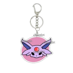 Anime Glaceon Flareon Jolteon Cartoon Acrylic Keychain Figure Keyring Ornament Collectible Móc Treo Đeo Thoại, Standee, Móc Khoá In Theo Yêu Cầu, Chất Liệu Mica Dày 4mm, Kích Thước 5.5 Cm, Có In Test Mẫu