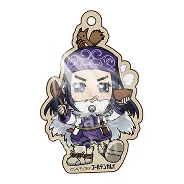 Anime Golden Kamuy Acrylic Keychain Jewelry Characters Charm Ornament Accessories Goods Chain Móc Treo Đeo Thoại, Standee, Móc Khoá In Theo Yêu Cầu, Chất Liệu Mica Dày 4mm, Kích Thước 5.5 Cm, Có In Test Mẫu