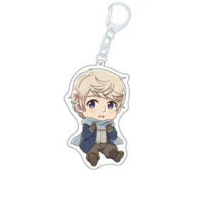 Anime Hetalia Axis Powers Acrylic Keychain Cartoon Figures Ludwig Wang Yao Ivan Braginsky Móc Treo Đeo Thoại, Standee, Móc Khoá In Theo Yêu Cầu, Chất Liệu Mica Dày 4mm, Kích Thước 5.5 Cm, Có In Test Mẫu