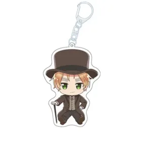 Anime Hetalia Axis Powers Acrylic Keychain Cartoon Figures Ludwig Wang Yao Ivan Braginsky Móc Treo Đeo Thoại, Standee, Móc Khoá In Theo Yêu Cầu, Chất Liệu Mica Dày 4mm, Kích Thước 5.5 Cm, Có In Test Mẫu